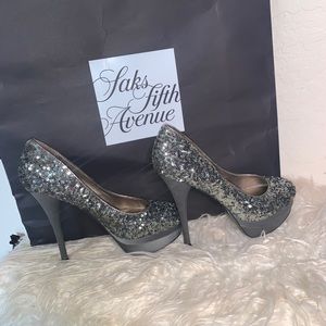 Beautiful Stylish Sequin Heels